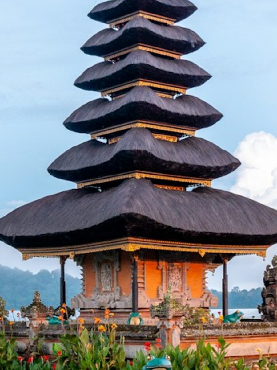 Temple by the water in Bali