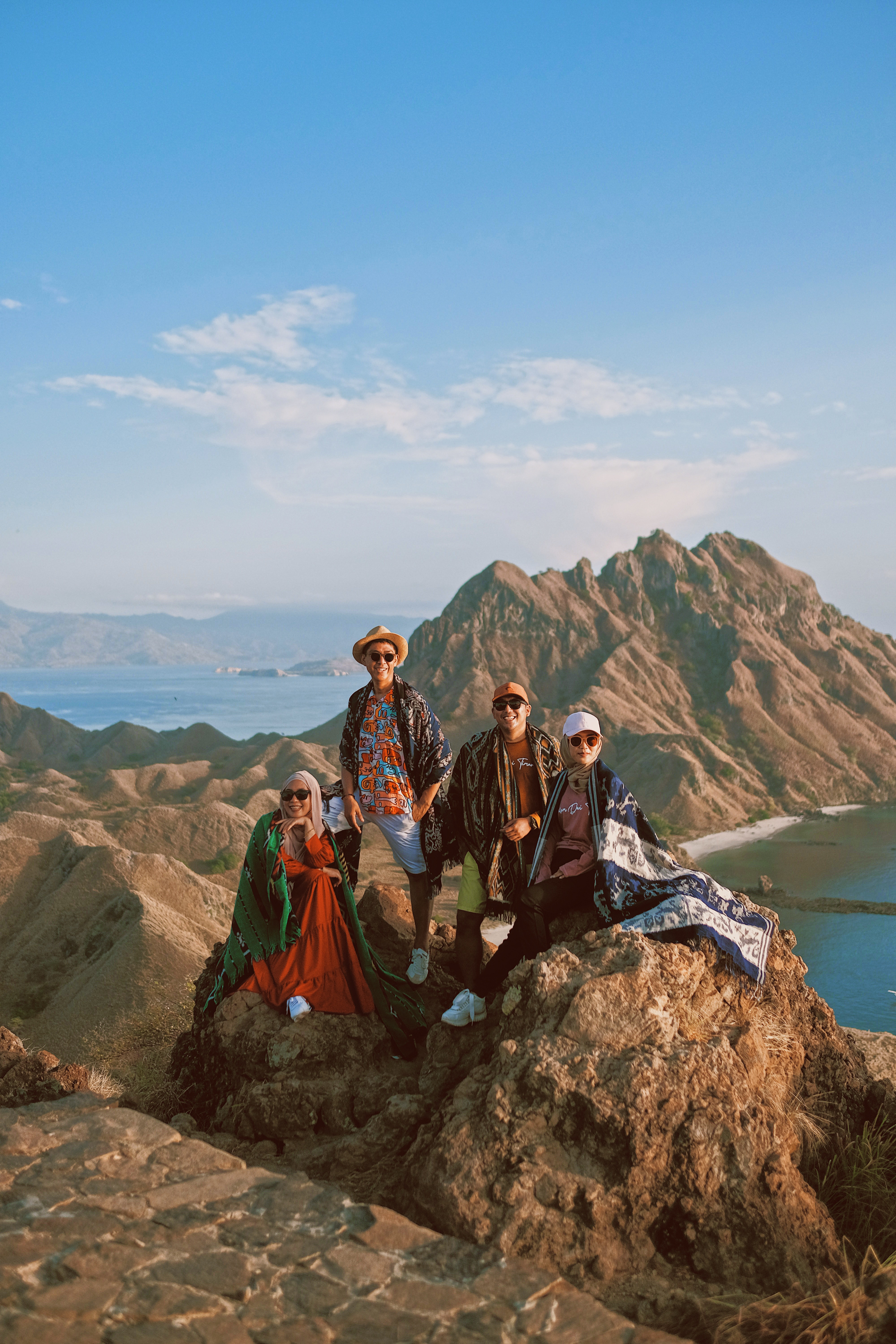 Padar Island sunrise hike, Komodo