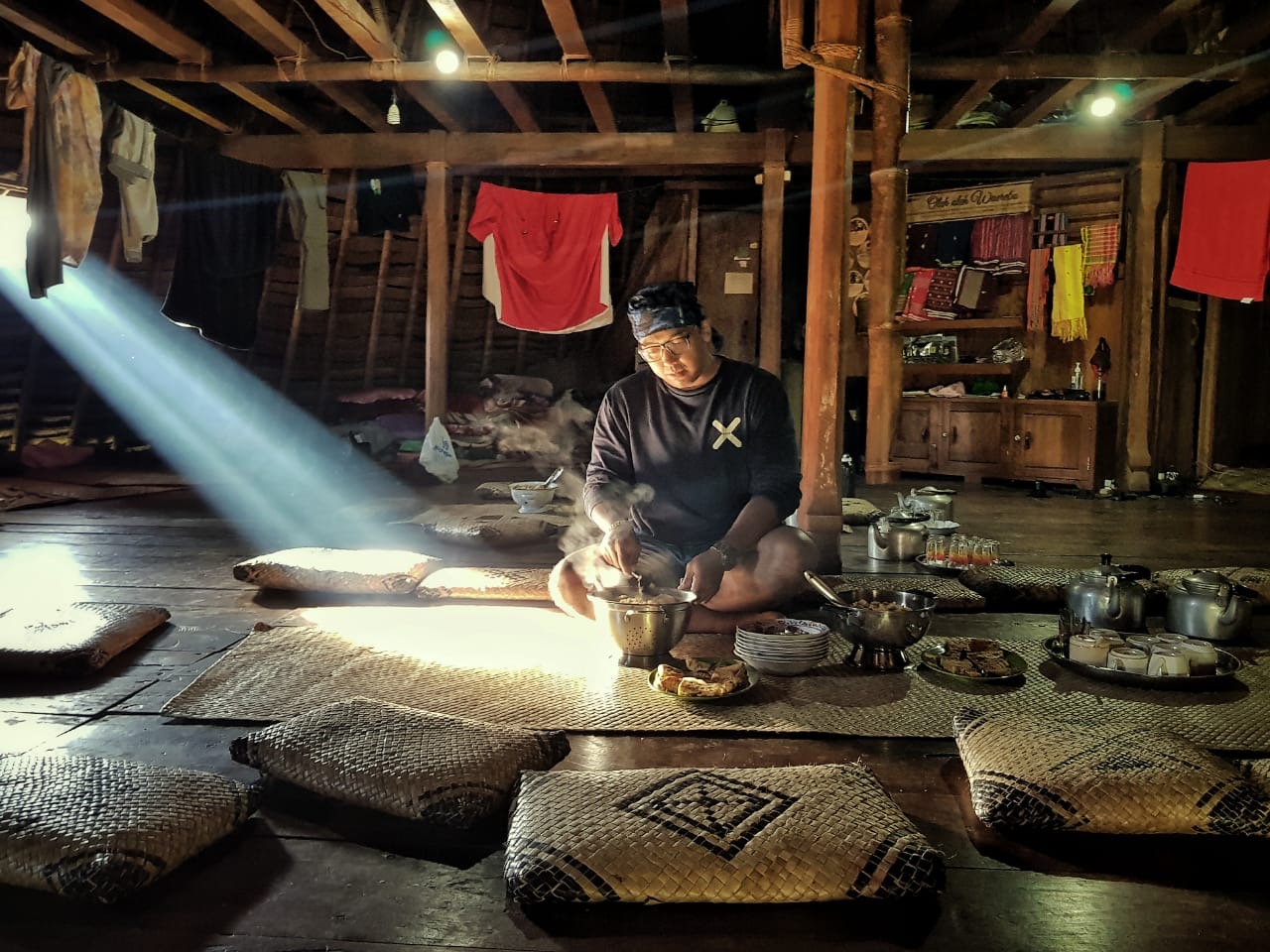 Traditional cone-shaped houses of Waerebo in the Flores highlands